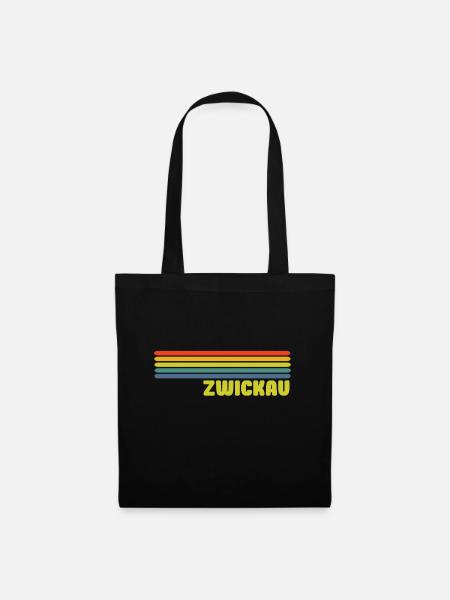 Zwickau - Stoffbeutel - Schwarz