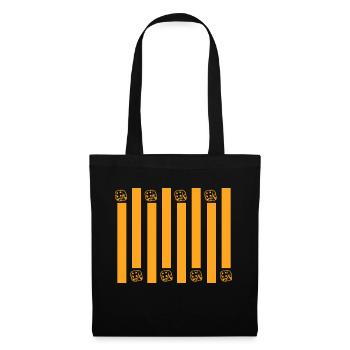 Boardgame Chess Backgammon Game Night - Tote Bag - black - Front
