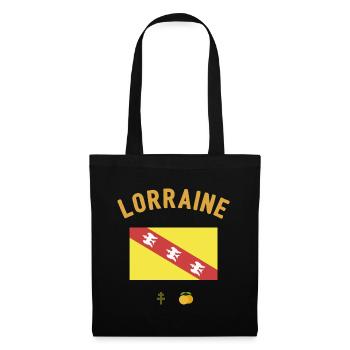 Lorraine - Sac en tissu - noir - Devant