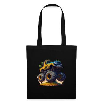 Monstertruck - Stoffbeutel - Schwarz - Vorne