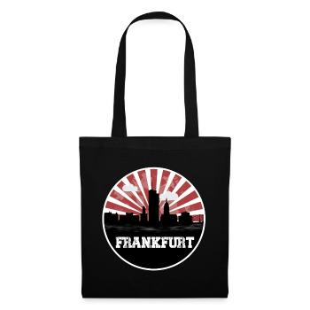 Frankfurt Skyline Home Game - Tote Bag - black - Front