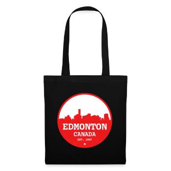 Cercle d’horizon d’Edmonton - Sac en tissu - noir - Devant
