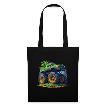 Monstertruck - Stoffbeutel - Schwarz - Vorne