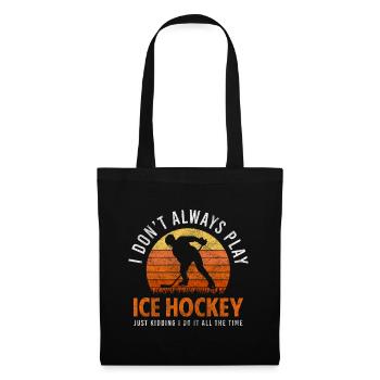 Hockey Sport Winter Sports Victory - Tote Bag - black - Front