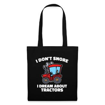 Biofarmer Vehicle Motor Vehicle Tractor Statement - Tote Bag - black - Front