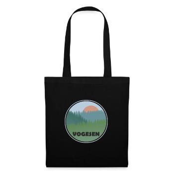 Vogesen - Stoffbeutel - Schwarz - Vorne