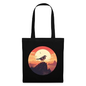 Wren bird - Tote Bag - black - Front