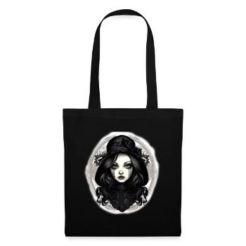 Goth Girl Black Tears - Stoffbeutel - Schwarz - Vorne