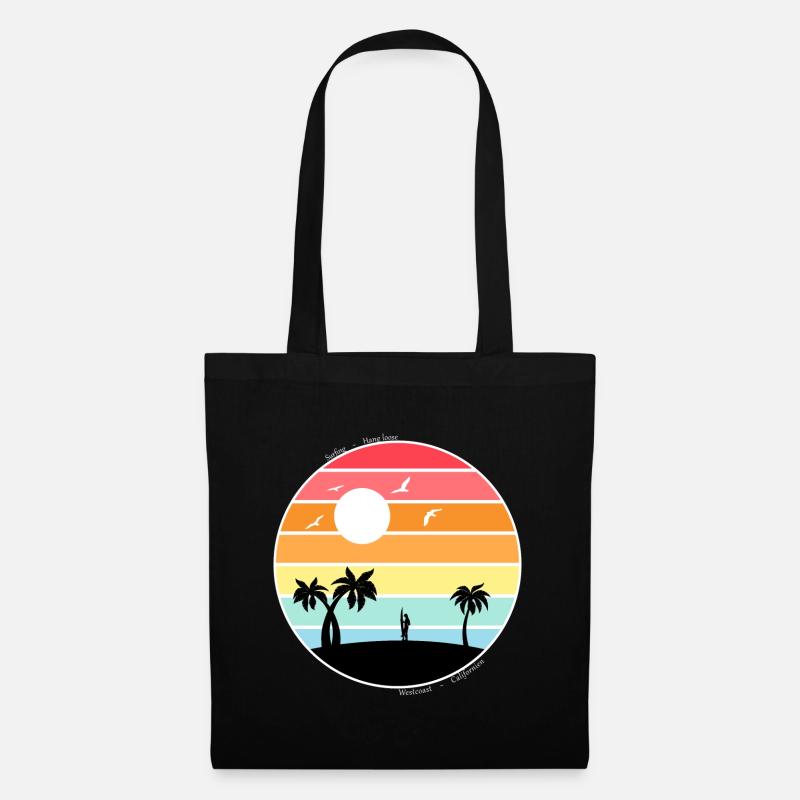 Sunset - Tote Bag - black