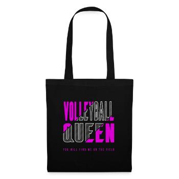 Volleyball Queen - Tote Bag - black - Front