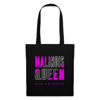 Reine Malinois - Sac en tissu - noir - Devant