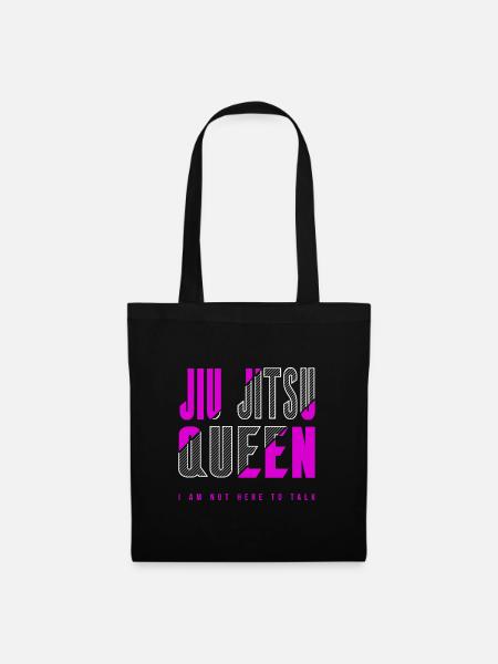 Jiu Jitsu Königin - Stoffbeutel - Schwarz