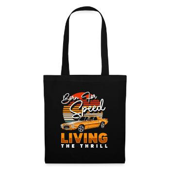 Motorsport Tuner Burnout Racer - Tote Bag - black - Front