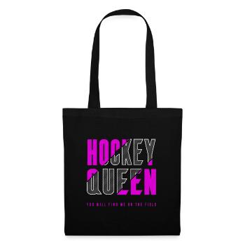 Hockey Queen - Tote Bag - black - Front
