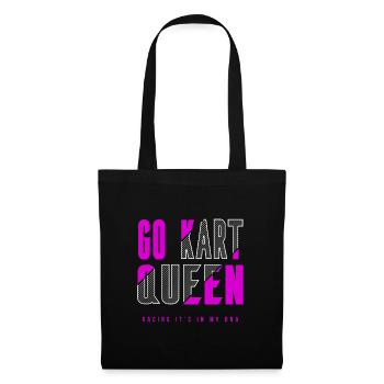 Allez Kart Queen - Sac en tissu - noir - Devant