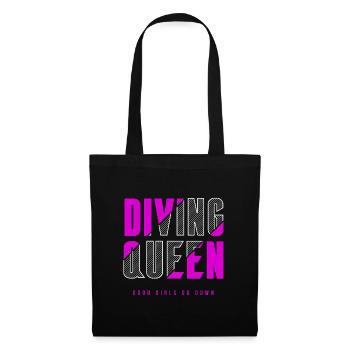 Diving Queen - Tote Bag - black - Front