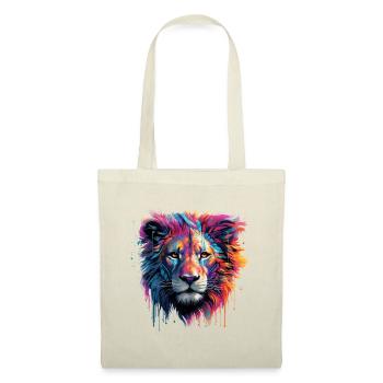 Léo Power Animal - Sac en tissu - nature - Devant