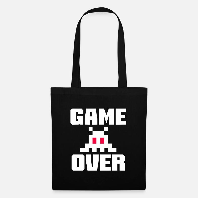 Game Over - Tote Bag - black