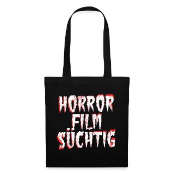 Kino Streaming Theater Movies Statement Filmabend - Stoffbeutel - Schwarz - Vorne
