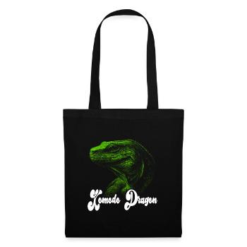 Komodowaran Design - Stoffbeutel - Schwarz - Vorne
