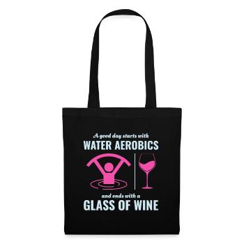 Water Aerobics Aquatic fitness Aqua Exercise Wine - Tote Bag - black - Front