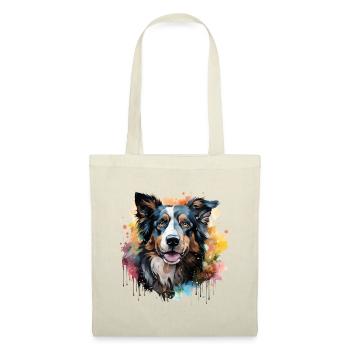 Chien - Sac en tissu - nature - Devant