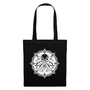 Cthulhu emblem Ancient entity - Tote Bag - black - Front