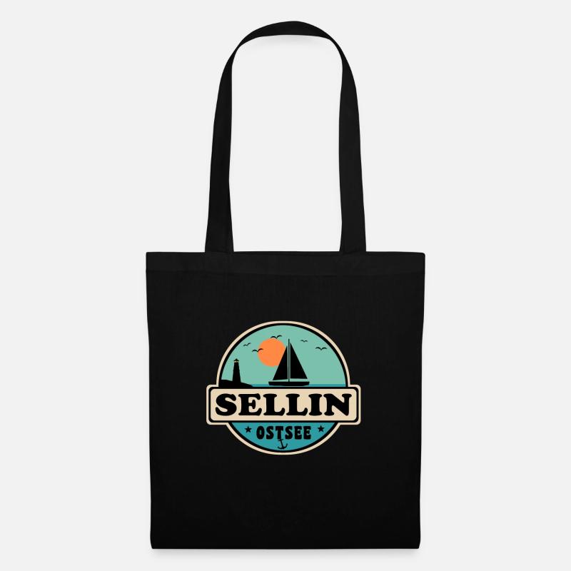 Sellin - Stoffbeutel - Schwarz