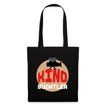 Movies Statement Theater Kamera Filmabend Kino - Stoffbeutel - Schwarz - Vorne