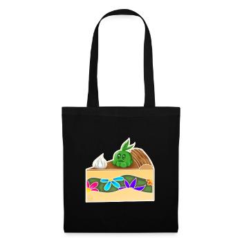 PieceOfCakePousse ! - Sac en tissu - noir - Devant