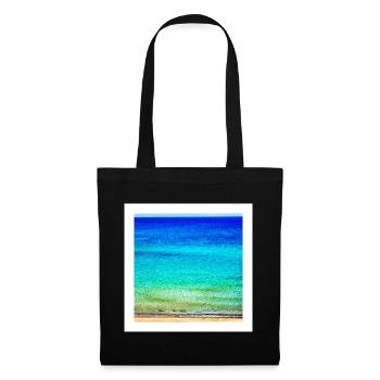 Mer - Sac en tissu - noir - Devant