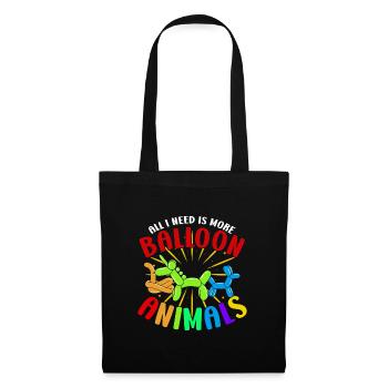 Balloon Twisting Design - Tote Bag - black - Front