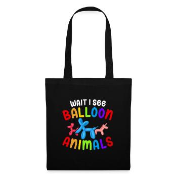 Balloon Twisting Design - Tote Bag - black - Front