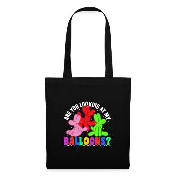 Balloon Twisting Design - Tote Bag - black - Front