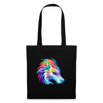 Rainbow Dragon Head - Tote Bag - black - Front