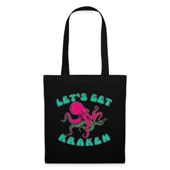 Let's get KRAKEN - Tote Bag - black - Front