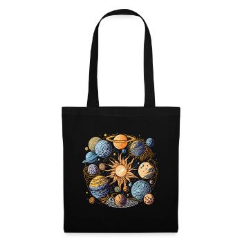 Solar system - Tote Bag - black - Front