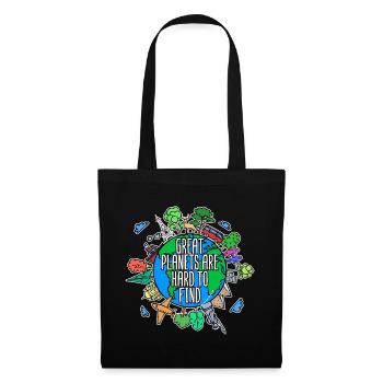 Environment Mother Earth Environmental Protection Tree Nature Conservation - Tote Bag - black - Front