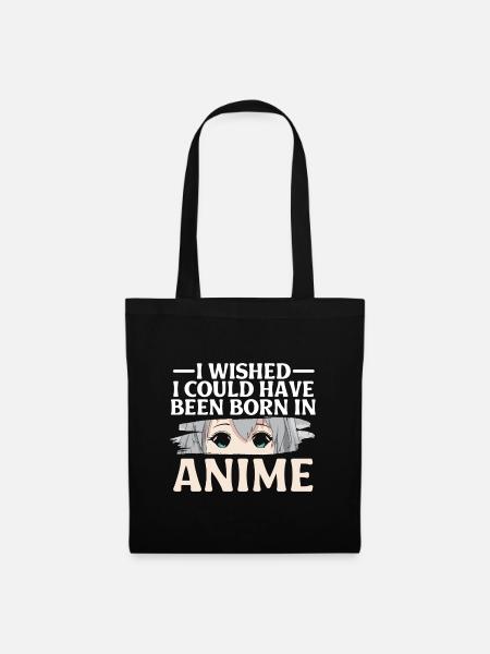 Anime Serien Design - Stoffbeutel - Schwarz