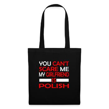 Polnisch Girlfriend - Stoffbeutel - Schwarz - Vorne