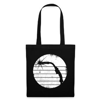Croquis de baguette de soudage - Sac en tissu - noir - Devant