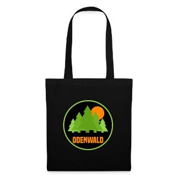 odenwald - Stoffbeutel - Schwarz - Vorne