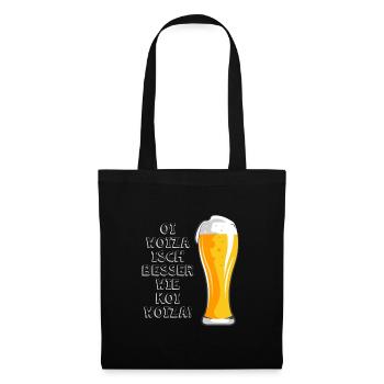 Woiza Weizen Spruch Schwabe Sprüche Schwäbisch - Tote Bag - black - Front