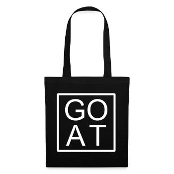 GOAT - Tote Bag - black - Front