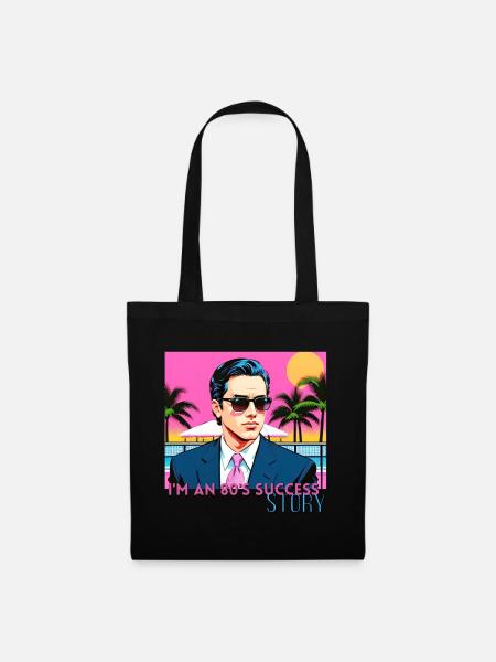 I'm an 80's Success Story - Tote Bag - black