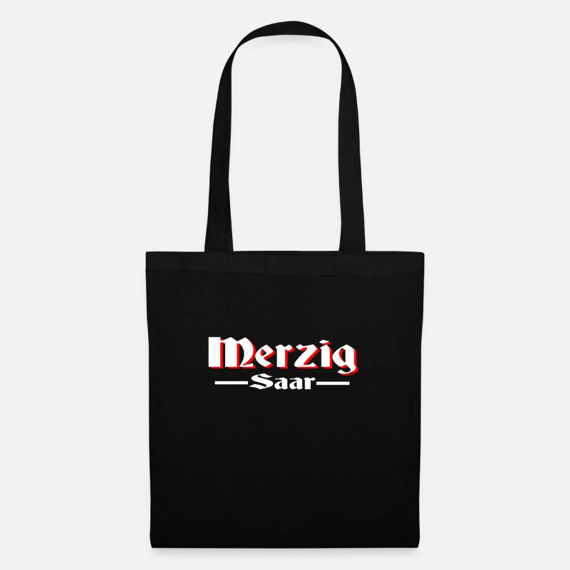 merzig saar - Stoffbeutel - Schwarz