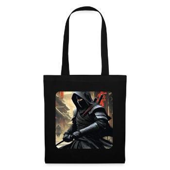 Mysterious Ninja Warrior - Tote Bag - black - Front