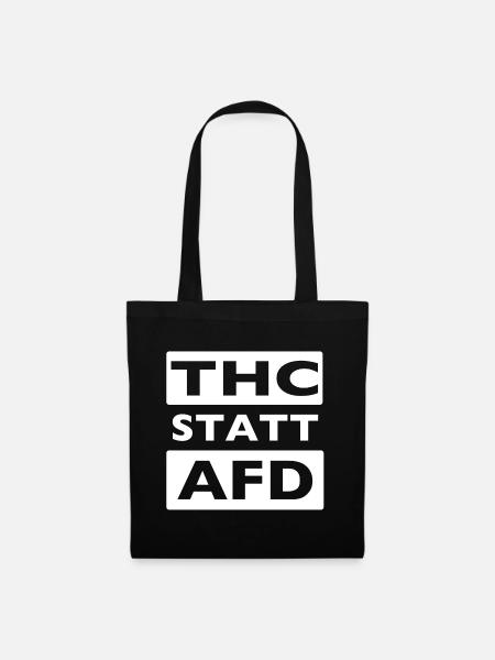 THC STATT AFD - Stoffbeutel - Schwarz