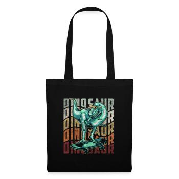 Dino T-Rex Velociraptor Museum - Tote Bag - black - Front