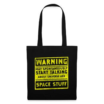 Universe Star Solar System - Tote Bag - black - Front